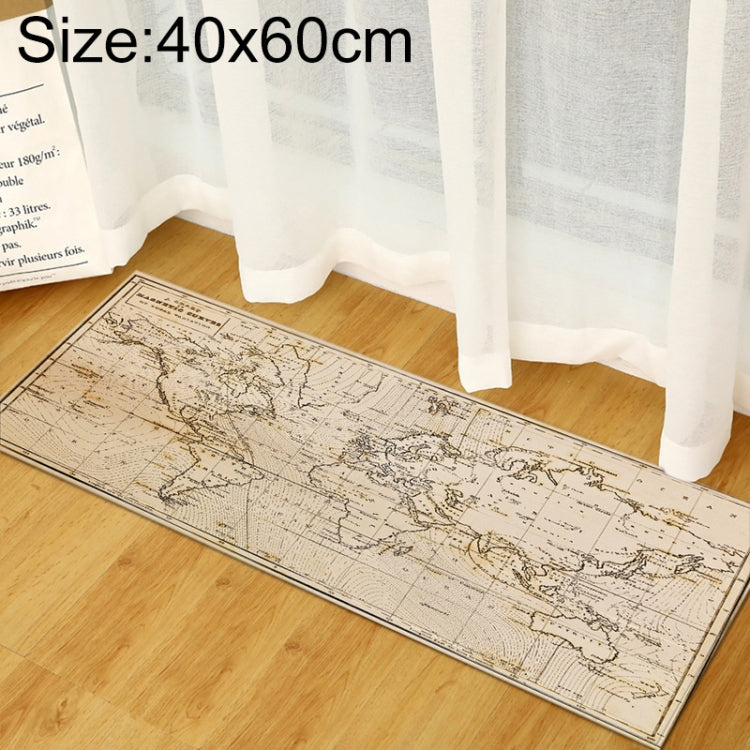 World Map Carpets Rug Bedroom Kids Baby Play Crawling Mat Memory Foam Area Rugs Carpet, Series 1