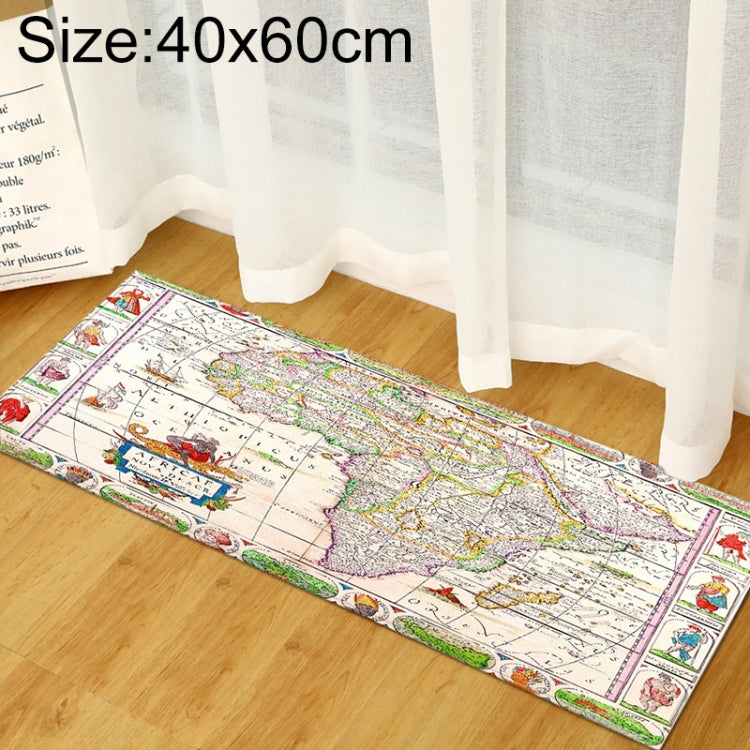 World Map Carpets Rug Bedroom Kids Baby Play Crawling Mat Memory Foam Area Rugs Carpet, Series 1 My Store