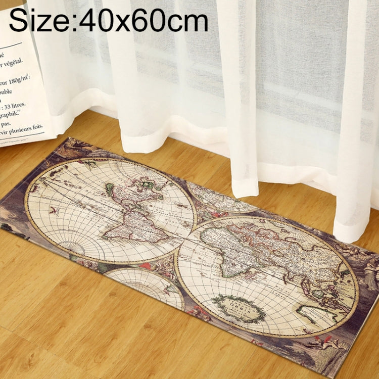 World Map Carpets Rug Bedroom Kids Baby Play Crawling Mat Memory Foam Area Rugs Carpet, Series 1 My Store