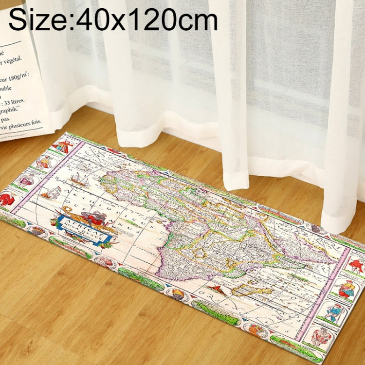 World Map Carpets Rug Bedroom Kids Baby Play Crawling Mat Memory Foam Area Rugs Carpet, Series 1