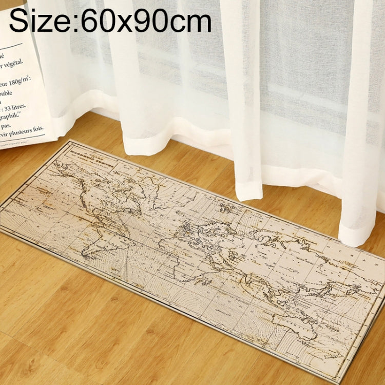 World Map Carpets Rug Bedroom Kids Baby Play Crawling Mat Memory Foam Area Rugs Carpet, Series 1 My Store