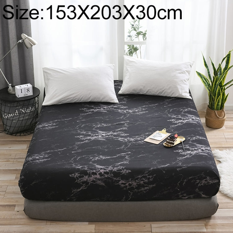 Marble Pattern Bed Dust Cover Mattress Protective Case Fitted Sheet Cover Bedclothes My Store