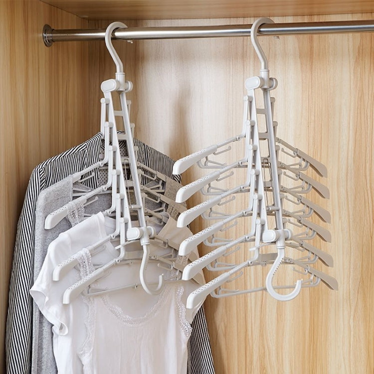 Creative Multi-layer Folding Hangers Multipurpose Clothes Hat Pants Save Space Storage Rack Wardrobe Storage Organization My Store