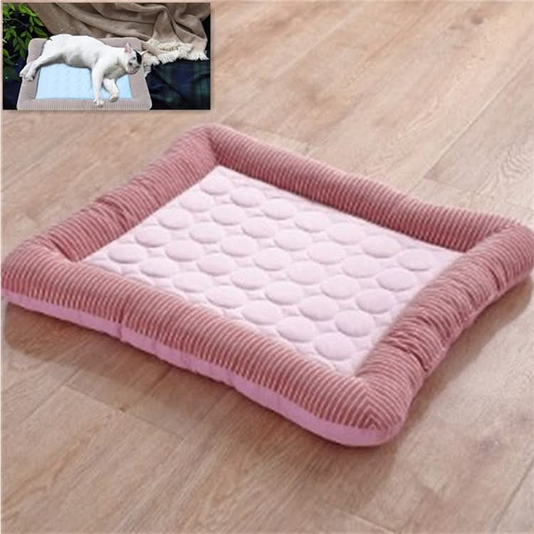 Summer Ice Silk Nest Pads Small and Medium-sized Multifunctional Cool Pet Nest Dog Cat Pad - Reluova