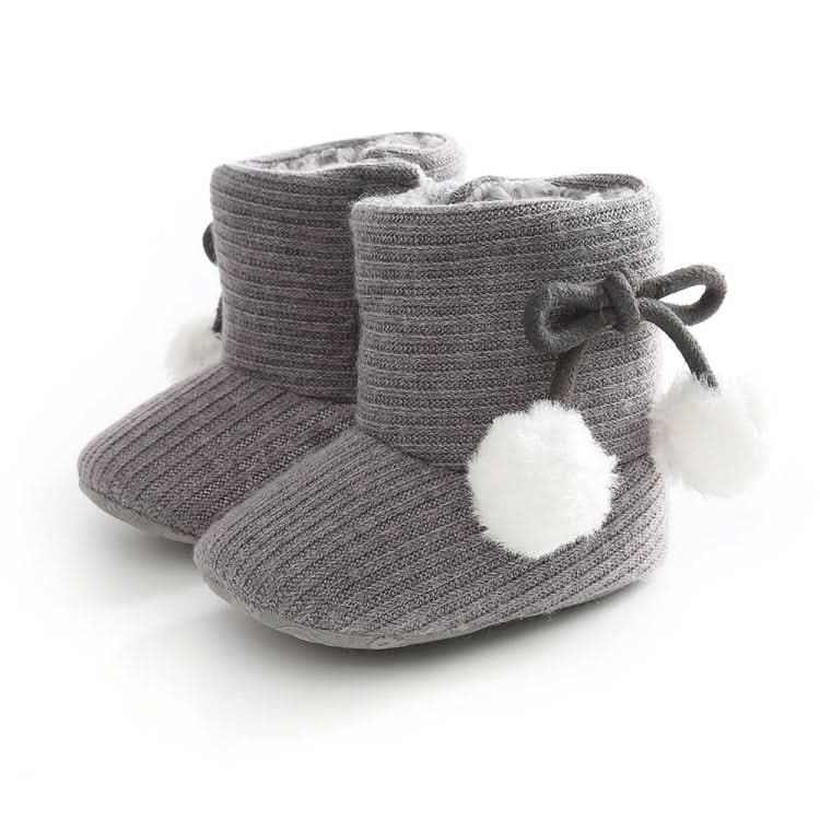 Winter Baby 0-1 Year Old Newborn Soft Bottom Plus Velvet Velcro Toddler Shoes Reluova