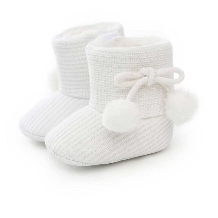 Winter Baby 0-1 Year Old Newborn Soft Bottom Plus Velvet Velcro Toddler Shoes Reluova