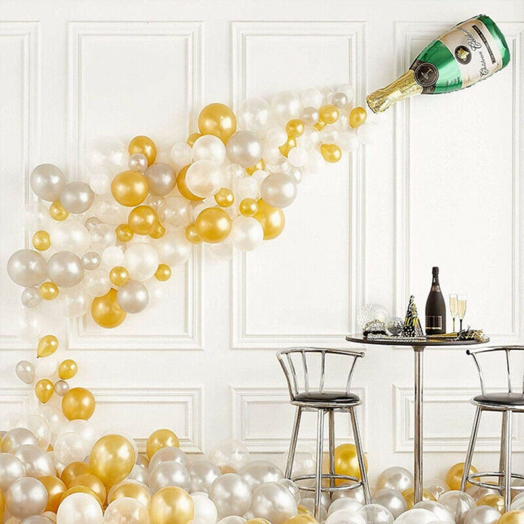 Champagne Bottle Aluminum Foil Balloon Set Wedding Party Cocktail Party Decoration Balloon My Store