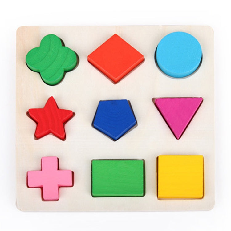 Children Educational Toys Early Education Geometric Shapes Wooden Toys