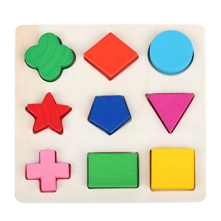 Children Educational Toys Early Education Geometric Shapes Wooden Toys