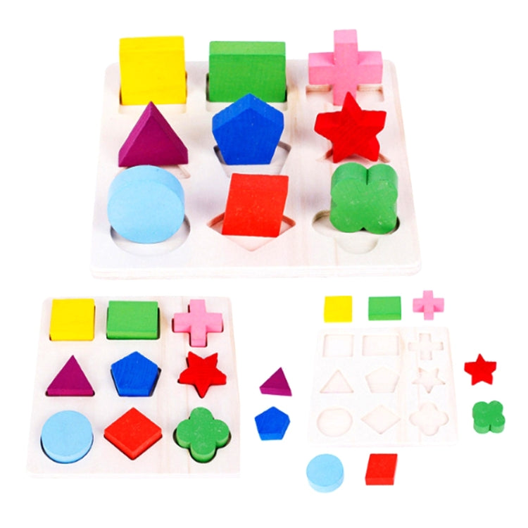 Children Educational Toys Early Education Geometric Shapes Wooden Toys