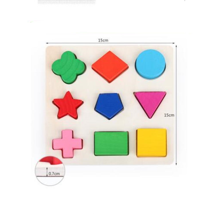 Children Educational Toys Early Education Geometric Shapes Wooden Toys Reluova