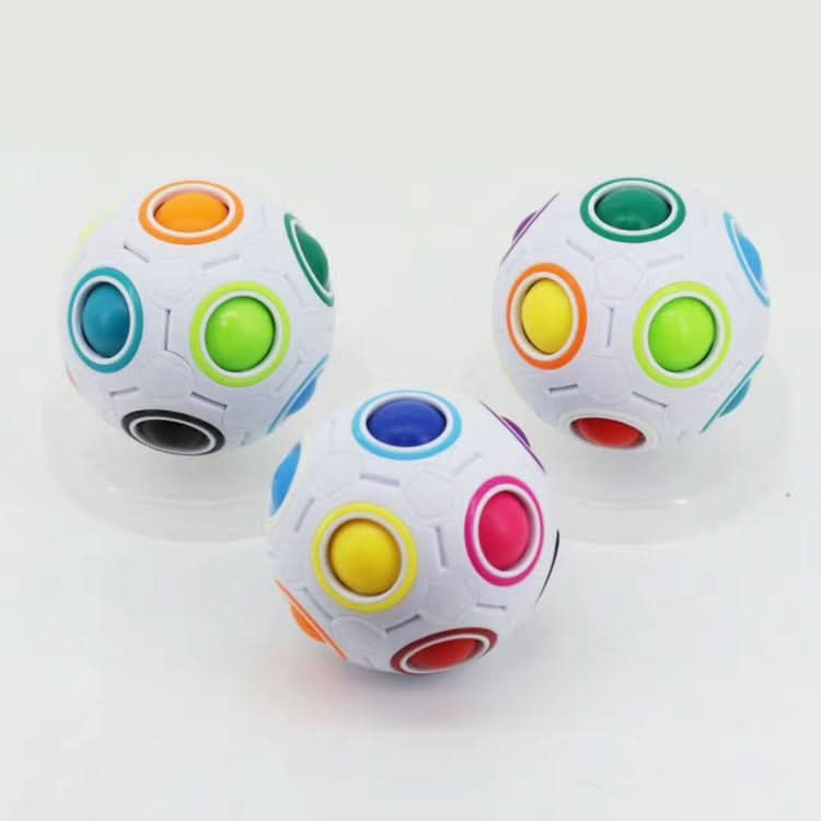 Magic Rainbow Ball Luminous Edition Training Hand Brain Coordination Fun Cube Children Toy Reluova