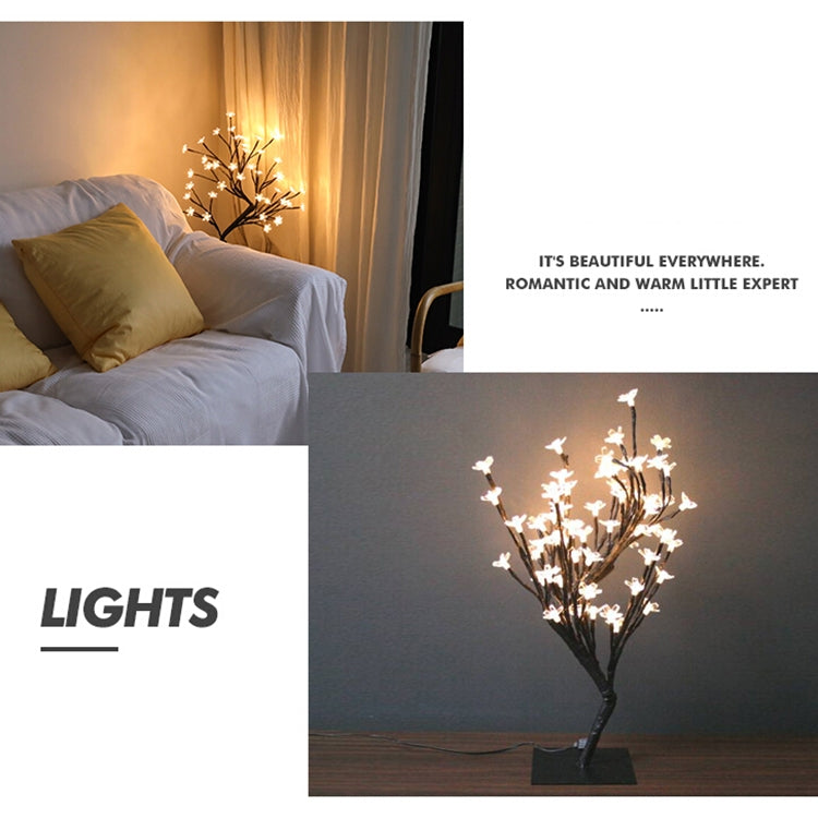 Cherry Tree Lamp Table Lamp Room Layout Decoration Creative Bedside Night Light Gift My Store