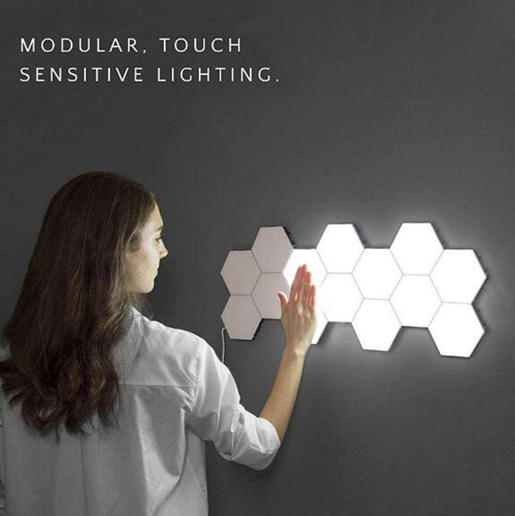 Touch Sensor Light Hive Lamp Creative Background Wall Decoration Lamp Festive Atmosphere Lights My Store