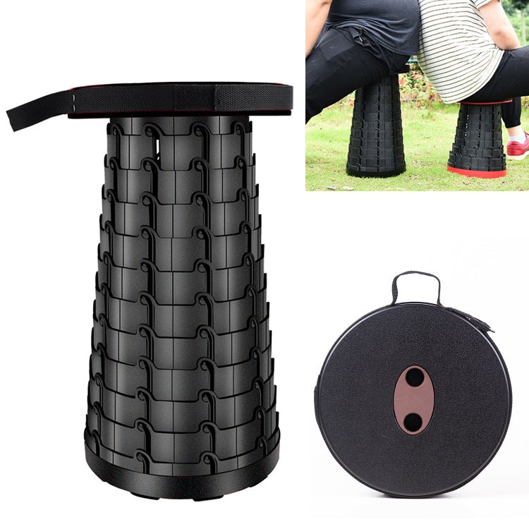 Outdoor Portable Folding Telescopic Plastic Stool Camping Fishing Garden Stool Reluova