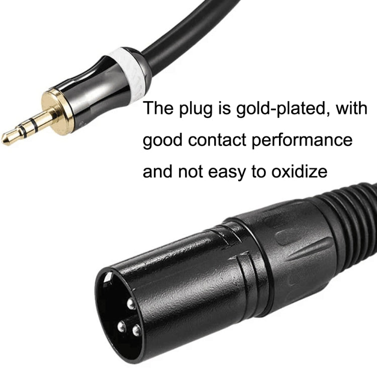 3.5mm To Caron Male Sound Card Microphone Audio Cable-Reluova