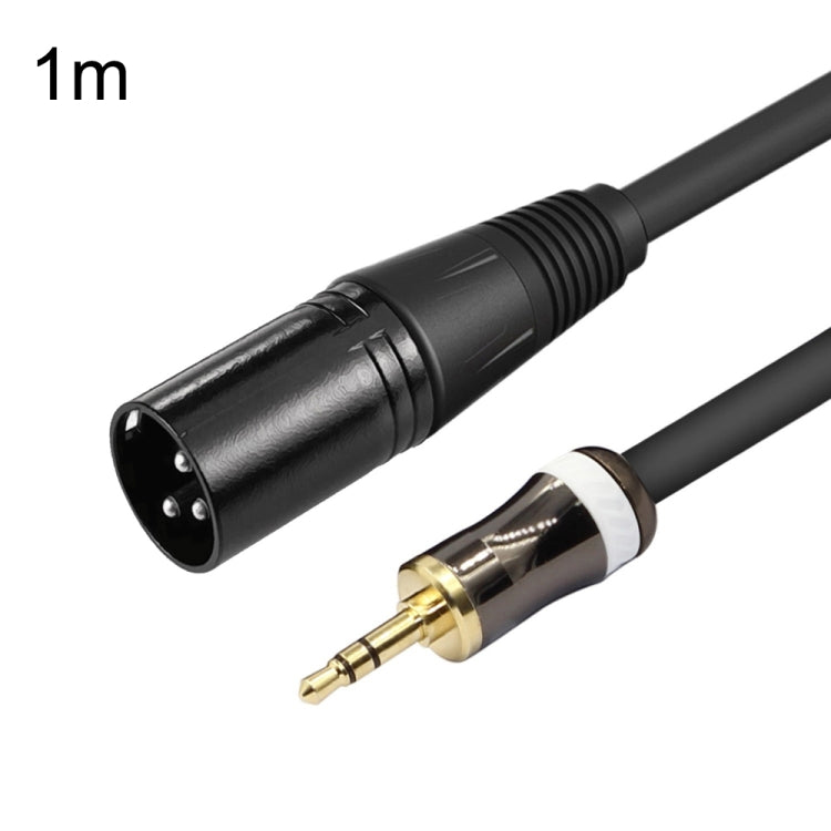 3,5 mm auf Caron-Stecker für Soundkarten-Mikrofon-Audiokabel