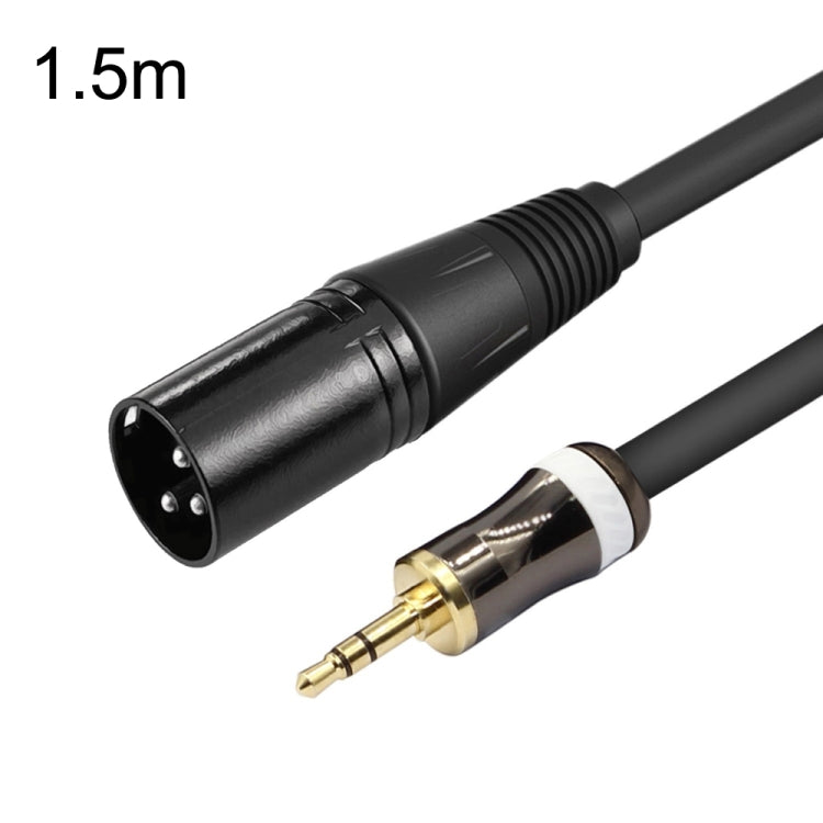 3,5 mm auf Caron-Stecker für Soundkarten-Mikrofon-Audiokabel