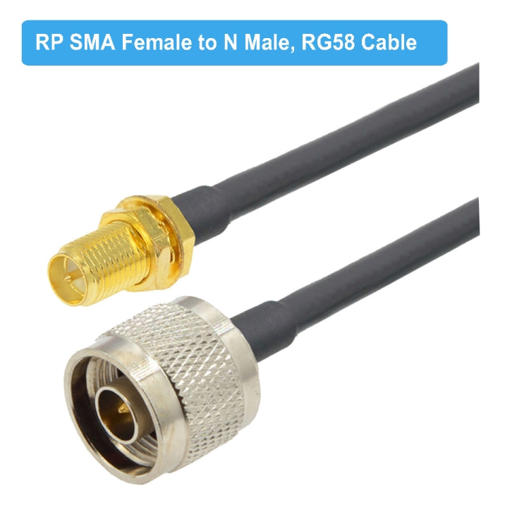 RP-SMA Female To N Male RG58 Coaxial Adapter Cable My Store