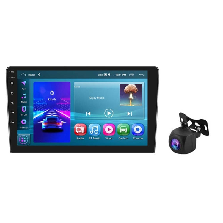 A3196 10 Inch Car Android Large Screen Navigation Central Control Screen 2+64G Player with CarPlay, Style:Standard ÎҵÄÉ̵ê