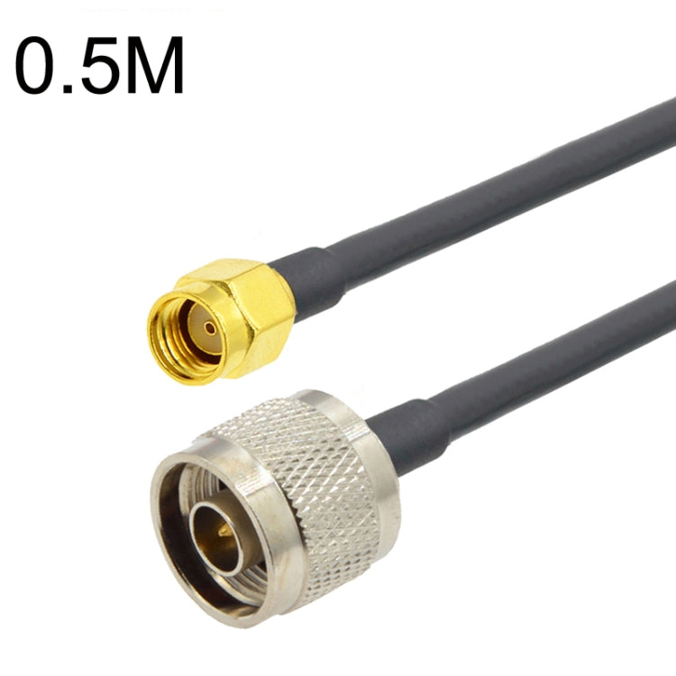 RP-SMA Male to N Male RG58 Coaxial Adapter Cable