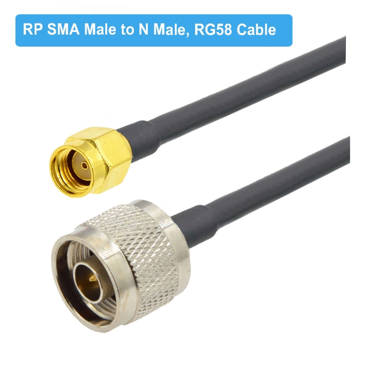 RP-SMA Male to N Male RG58 Coaxial Adapter Cable My Store