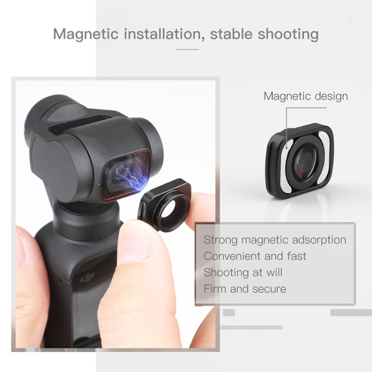 Original DJI Pocket 2 / Osmo Pocket Magnetic Interface Augmenting Lens