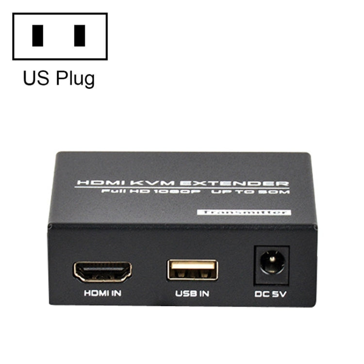 FJGEAR FJ-HKV50 HDMI+USB To KVM 1080P IP 50M Extender My Store