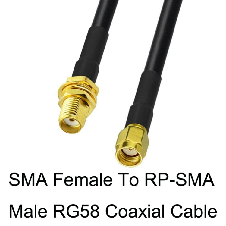 SMA Female To RP-SMA Male RG58 Coaxial Adapter Cable My Store