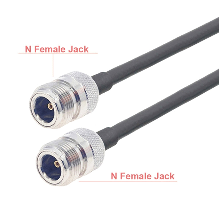 N Female To N Female RG58 Coaxial Adapter Cable