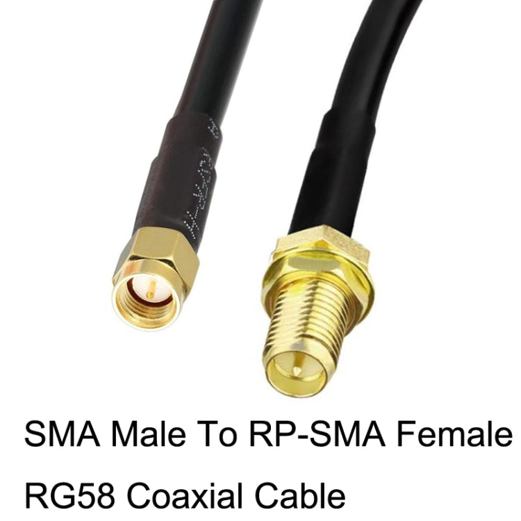 SMA Male To RP-SMA Female RG58 Coaxial Adapter Cable