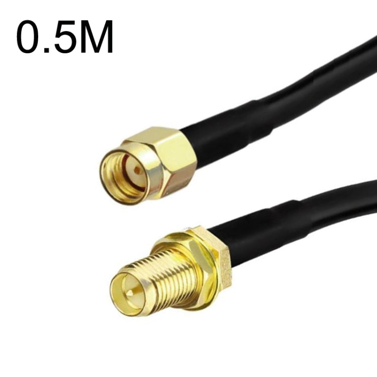 RP-SMA Male To RP-SMA Female RG58 Coaxial Adapter Cable My Store