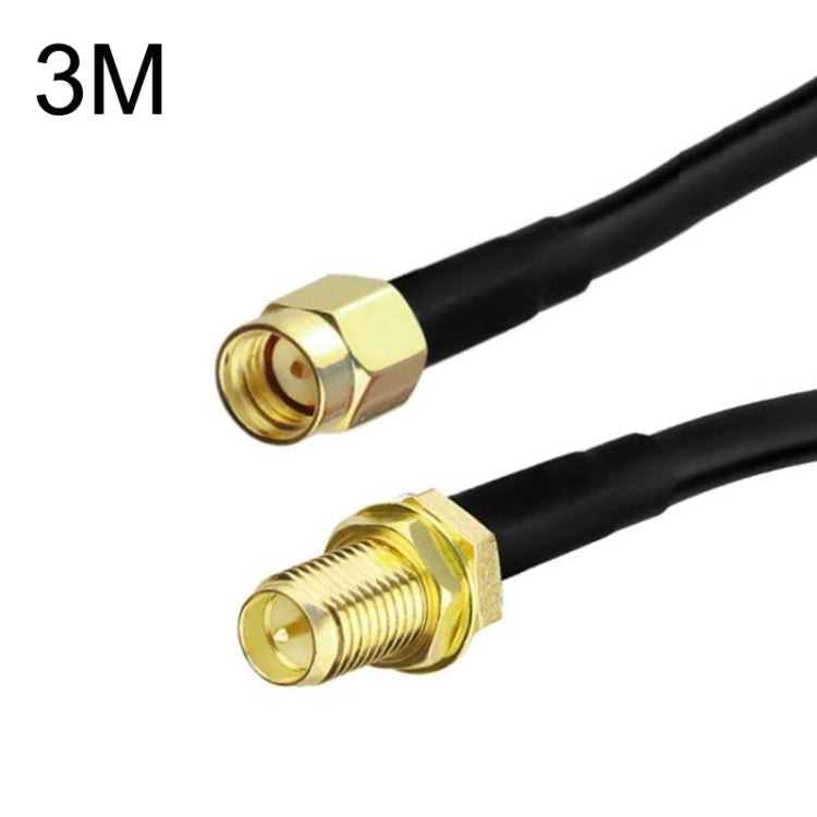 RP-SMA Male To RP-SMA Female RG58 Coaxial Adapter Cable