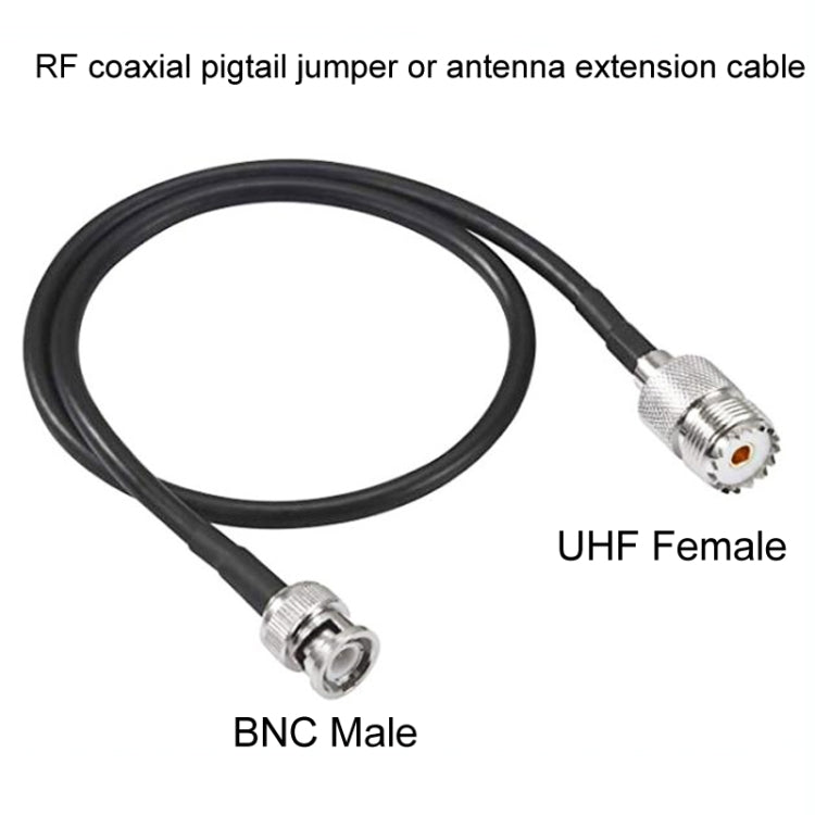 BNC Male To UHF Female RG58 Coaxial Adapter Cable My Store