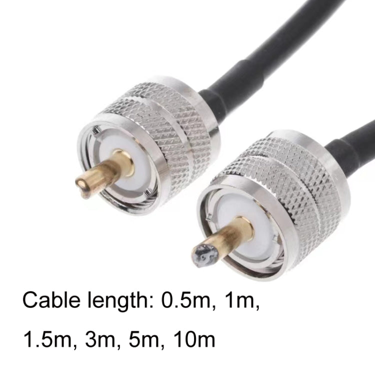 UHF Male To UHF Male RG58 Coaxial Adapter Cable My Store