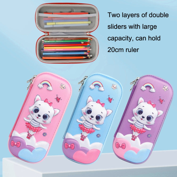 S-888 Elementary School Cartoon EVA Pencil Case Anti-fall 3D Stationery Box Color Random Delivery My Store