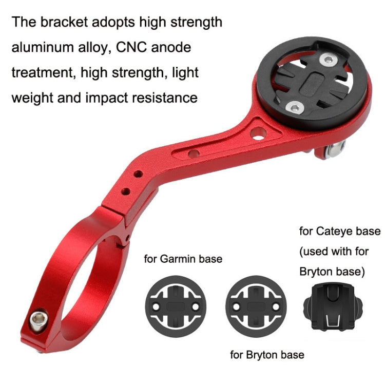 BG-371 Bicycle Aluminum Alloy Code Table Frame Universal Code Table Extension Flashlight Bracket Reluova