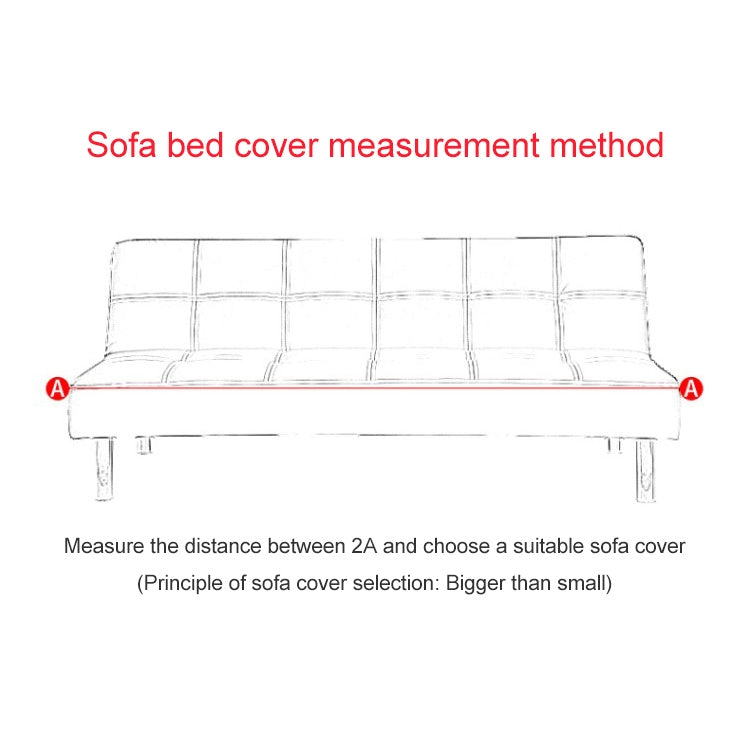 All-inclusive Cover Non-slip Armrestless Folding Sofa Bed Cover My Store