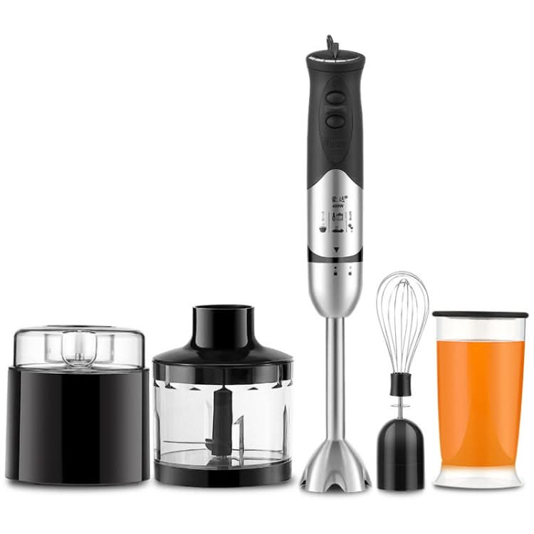 Multifunctional Food Processor Handheld Blender Detachable Magic Stick 5-speed Variable Speed Stainless Steel Cooking Stick, CN Plug - Reluova