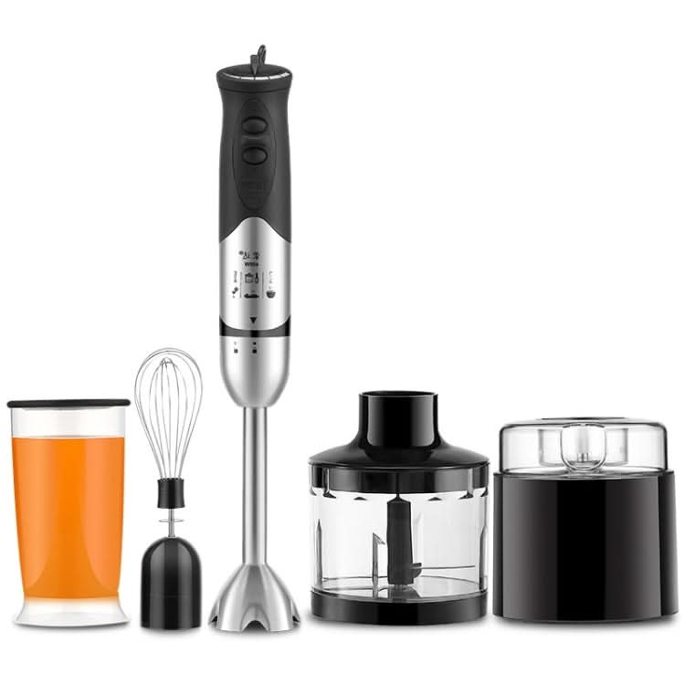 Multifunctional Food Processor Handheld Blender Detachable Magic Stick 5-speed Variable Speed Stainless Steel Cooking Stick, CN Plug - Reluova