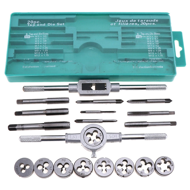 Hand Die Model Tap Tap Die Set Manual Tapping Drill Thread Hole My Store