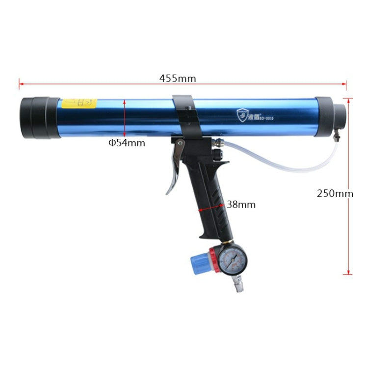 Soft Glue Gun Adjustable Speed Pneumatic Glass Glue Gun My Store