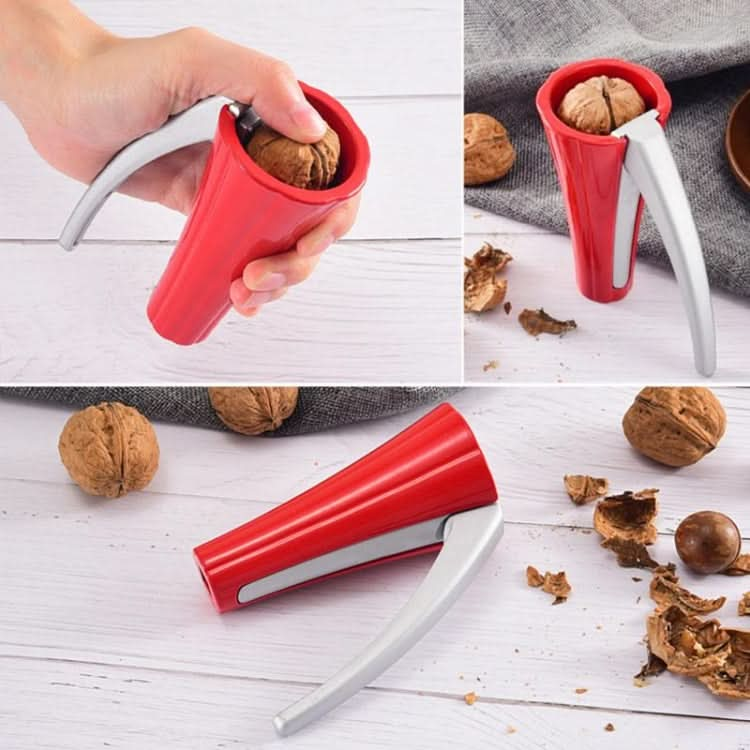 Zinc Alloy Funnel Shape Nut Nutcracker Sheller Walnut Opener Cutter Clamp Plier Kitchen Tools gadgets - Reluova