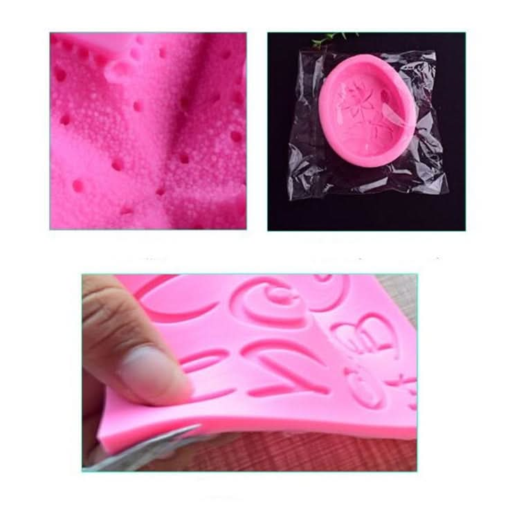 2 PCS Food Love Lock Key Fondant Silicone Mold DIY Baking Cake Decoration Tool-Reluova