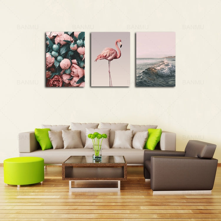 B283 Canvas Painting Modern Wall Art Poster Home Decoration with Frame