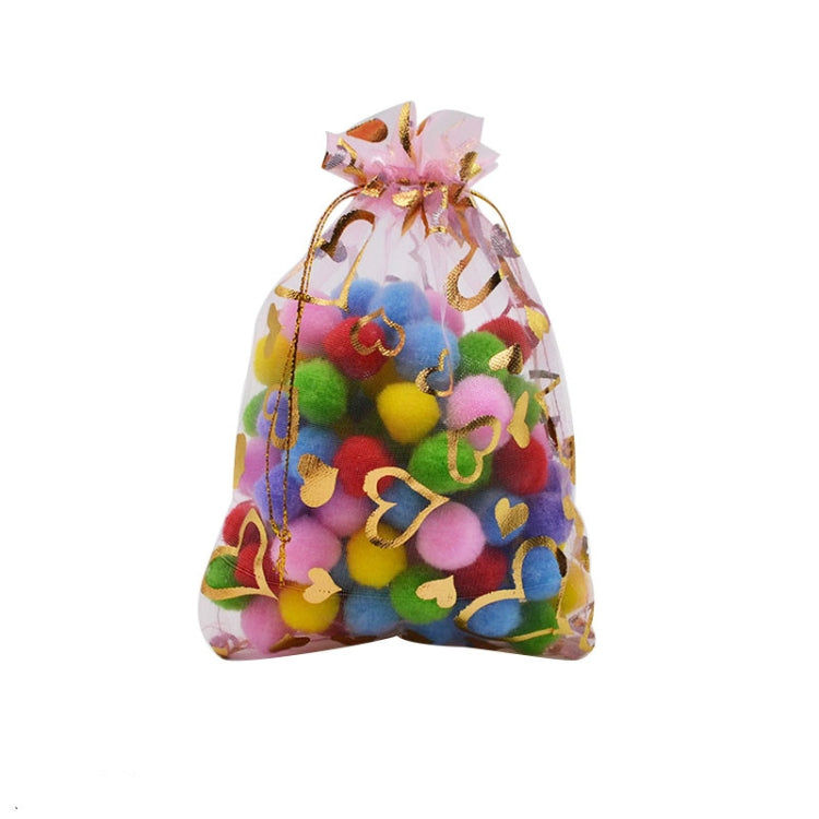 100 PCS Gift Pouches Bag Organza Bags Jewelry Candy Packaging Bags