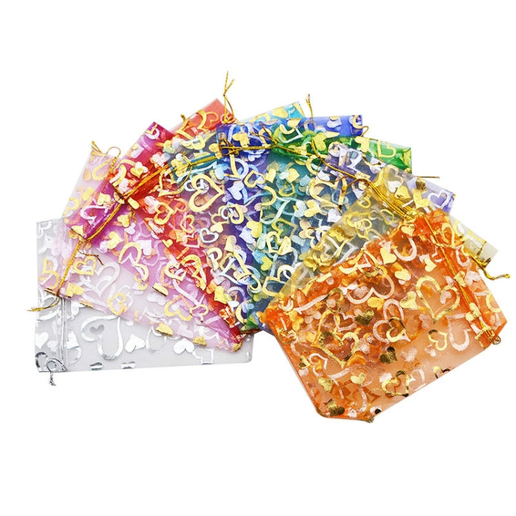 100 PCS Gift Pouches Bag Organza Bags Jewelry Candy Packaging Bags