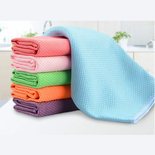 Kitchen Glass Window Soft Fiber Clean Towel My Store