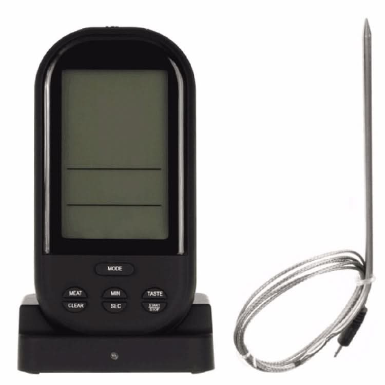 Wireless Digital LCD Display BBQ Thermometer Kitchen Digital Probe Thermometer Barbecue Temperature Tool Reluova