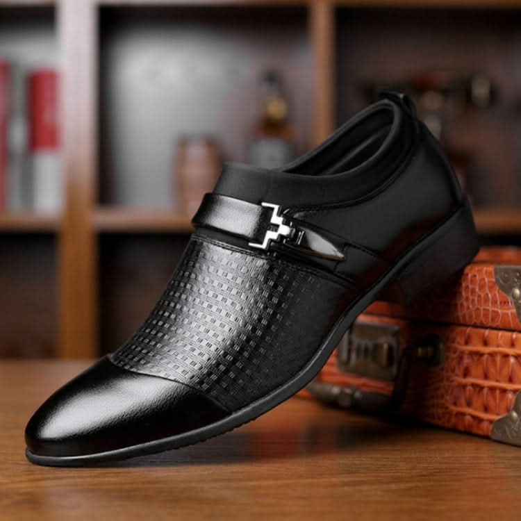 Autumn And Winter Business Dress Large Size Men's Shoes Reluova